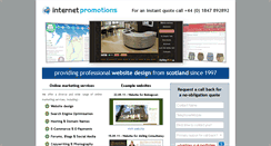 Desktop Screenshot of internet-promotions.co.uk